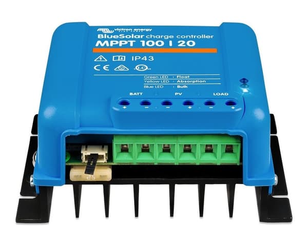 VICTRON ENERGY LADESTYRKE BLÅ SOLAR MPPT 100V/20A