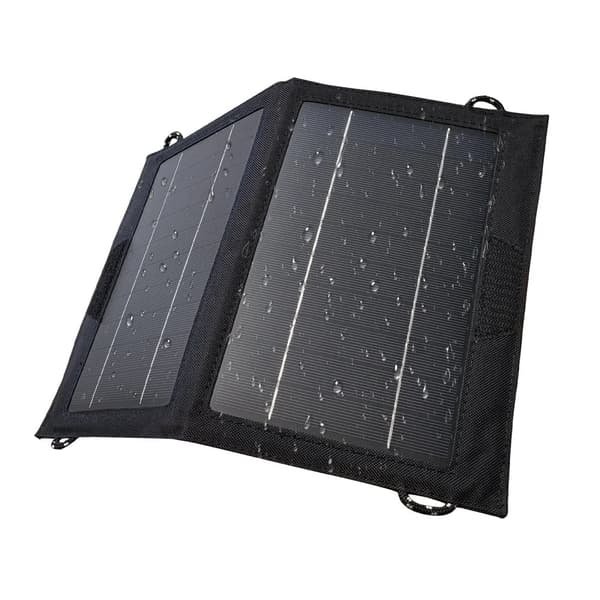 Solcellsladdare, hopfällbar design, 21W effektutgång,5V10W