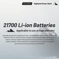 Miniatyrbillede 3 af 4: Highland Power Bank, 10000mAh kapacitet, tovejs hurtigopladning,10000mAh, NC10000