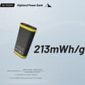 Miniatyrbillede 4 af 4: Highland Power Bank, 10000mAh kapacitet, tovejs hurtigopladning,10000mAh, NC10000