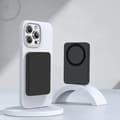 Pikkukuva 2 / 2: Magnettinen langaton power bank, 10000mAh kapasiteetti, nopea latauskyky,5000mAh, musta