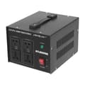 Miniatyrbillede 1 af 2: Spændingstransformer, 2000W effekt, duale udgangsspændingsformer,sort