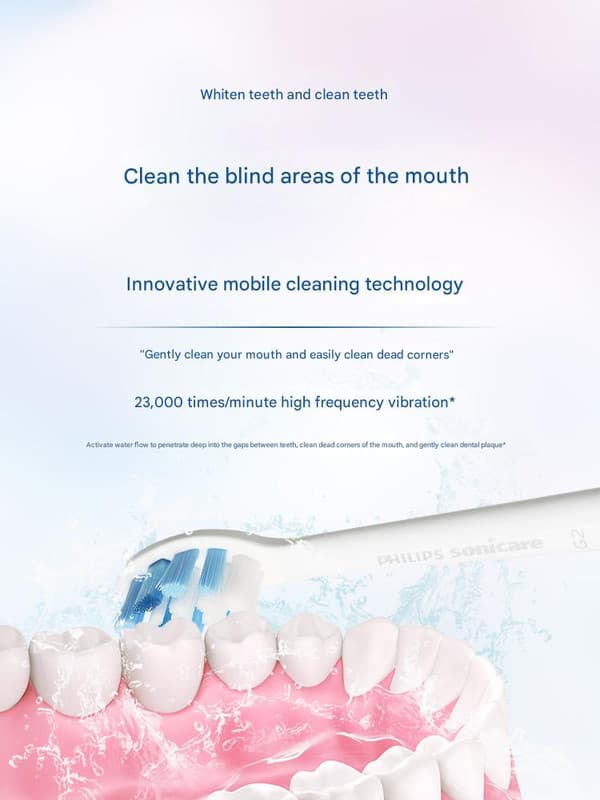 Philips Sonicare ProtectiveClean HX 3226 genopladelig elektrisk tandbørste, sort