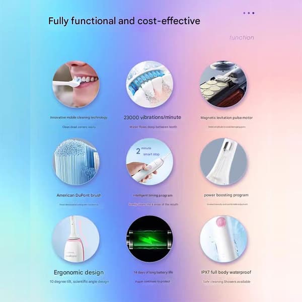 Philips Sonicare ProtectiveClean HX 3226 genopladelig elektrisk tandbørste, sort