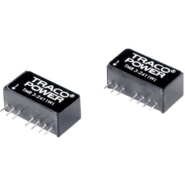 TracoPower TMR 3-4812WI DC/DC-omvandlare kretskort 48 V/DC 12 V/DC 250 mA 3 W Antal utgångar: 1 x Innehåll 1 st