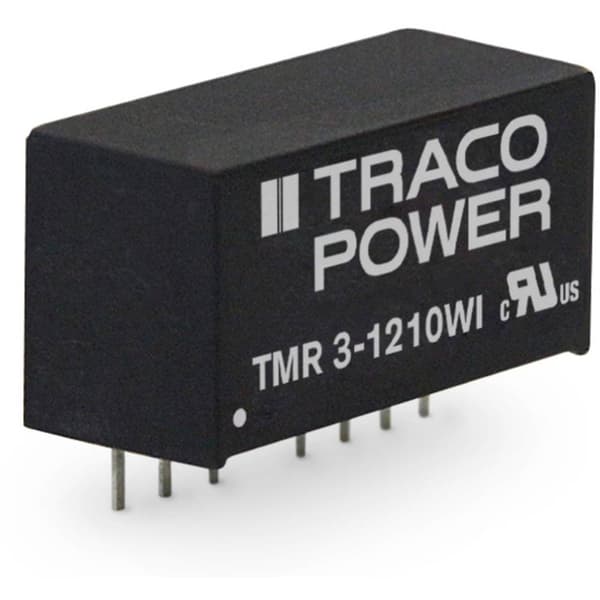 TracoPower TMR 3-4812WI DC/DC-omvandlare kretskort 48 V/DC 12 V/DC 250 mA 3 W Antal utgångar: 1 x Innehåll 1 st