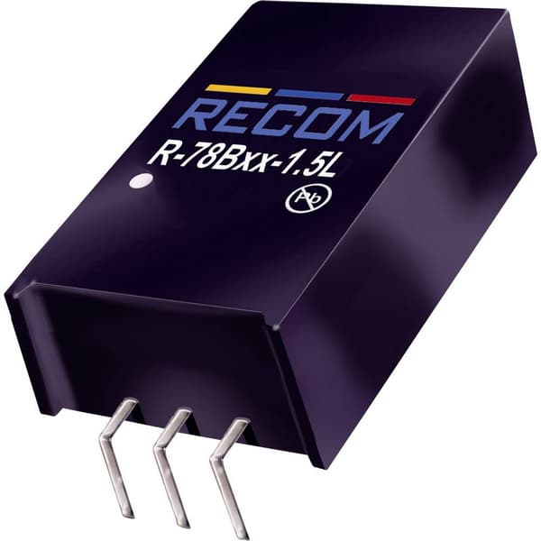RECOM R-78B5.0-1.5L DC/DC-omvandlare kretskort 5 V/DC 1.5 A 7.5 W Antal utgångar: 1 x Innehåll 1 st