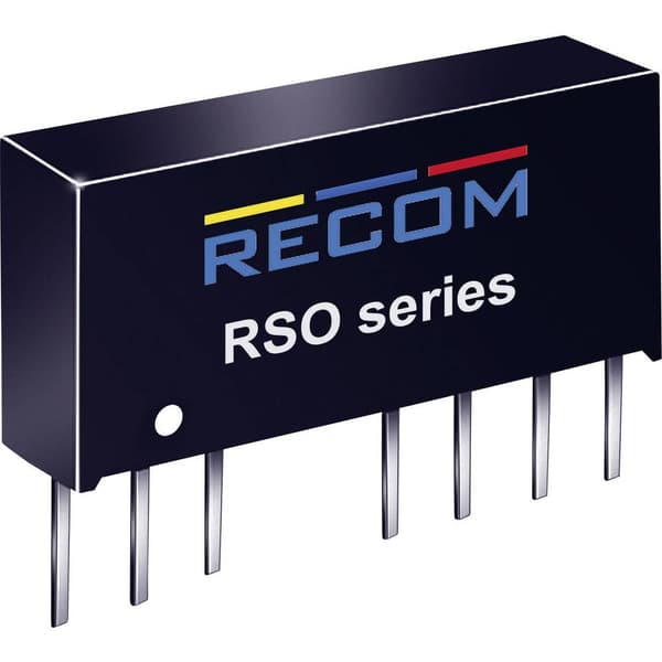 RECOM RSO-2415DZ/H3 DC/DC-omvandlare kretskort 24 V/DC 15 V/DC, -15 V/DC 33 mA 1 W Antal utgångar: 2 x Innehåll 1 st