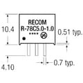 Miniatyrbild 3 av 3: RECOM R-78C12-1.0 DC/DC-omvandlare kretskort 12 V/DC 1 A Antal utgångar: 1 x Innehåll 1 st