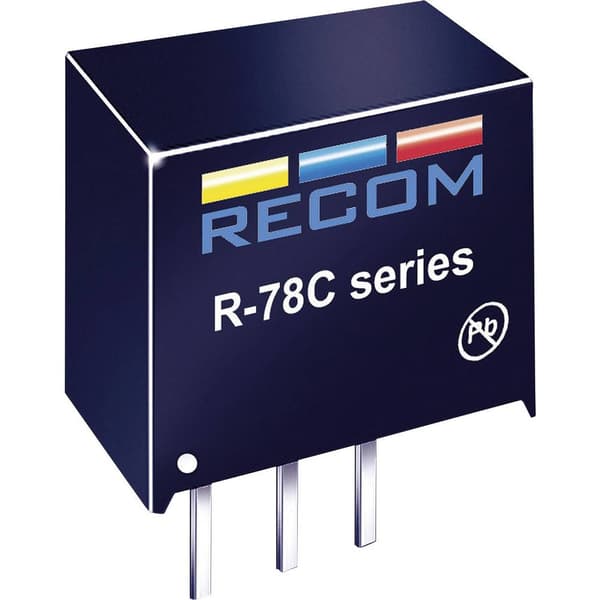 RECOM R-78C9.0-1.0 DC/DC-omvandlare kretskort 9 V/DC 1 A Antal utgångar: 1 x Innehåll 1 st