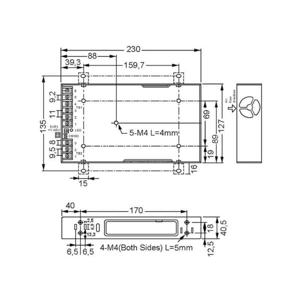 MW Mean Well RSP-500-12 Switchad nätenhet 12 V/DC 41.7 A 500 W