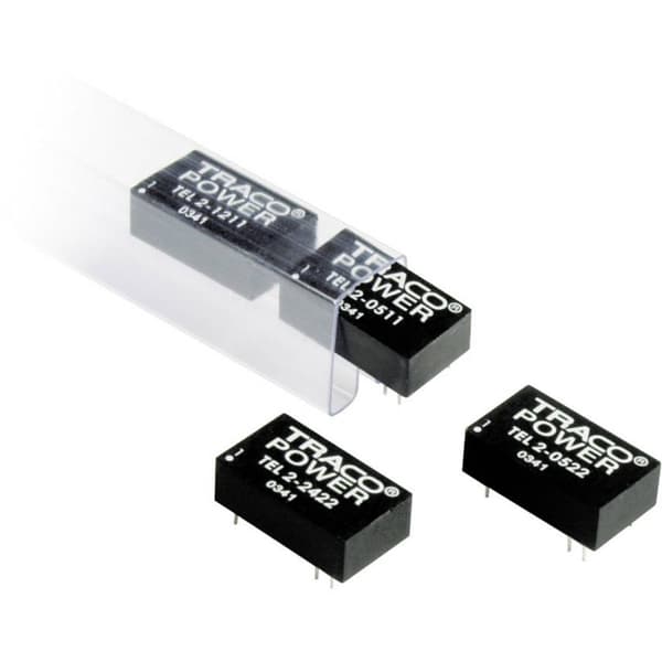 TracoPower TEL 2-2411 DC/DC-omvandlare kretskort 24 V/DC 5 V/DC 400 mA 2 W Antal utgångar: 1 x Innehåll 1 st
