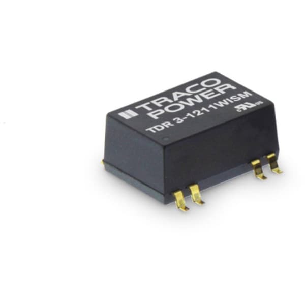 TracoPower TDR 3-2422WISM DC/DC-omvandlare kretskort 24 V/DC 12 V/DC, -12 V/DC 125 mA 3 W Antal utgångar: 2 x Innehåll