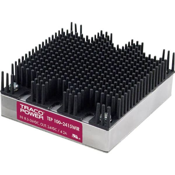 TracoPower TEP 100-2412WIR DC/DC-omvandlare kretskort 24 V/DC 12 V/DC 8.4 A 100 W Antal utgångar: 1 x Innehåll 1 st
