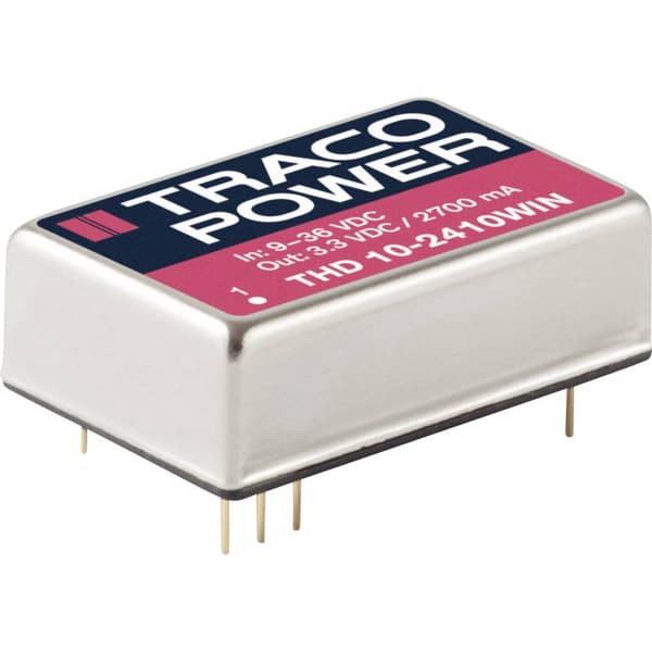 TracoPower THD 10-2423WIN DC/DC-omvandlare kretskort 24 V/DC 15 V/DC, -15 V/DC 333 mA 10 W Antal utgångar: 2 x Innehåll