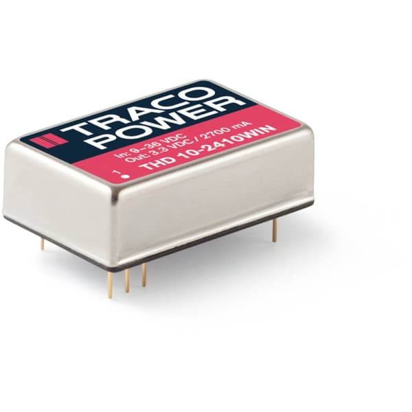 TracoPower THD 10-2423WIN DC/DC-omvandlare kretskort 24 V/DC 15 V/DC, -15 V/DC 333 mA 10 W Antal utgångar: 2 x Innehåll