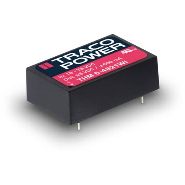 TracoPower THM 6-0511WI DC/DC-omvandlare kretskort 5 V/DC 5 V/DC 1.2 A 6 W Antal utgångar: 1 x Innehåll 1 st