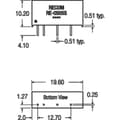 Miniatyrbild 3 av 3: RECOM RE-0512S DC/DC-omvandlare kretskort 5 V/DC 12 V/DC 83 mA 1 W Antal utgångar: 1 x Innehåll 1 st