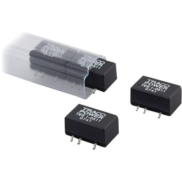 TracoPower TES 1-2421 DC/DC-omvandlare SMD 24 V/DC 5 V/DC, -5 V/DC 100 mA 1 W Antal utgångar: 2 x Innehåll 1 st
