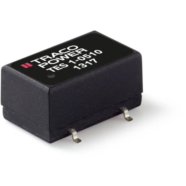 TracoPower TES 1-2421 DC/DC-omvandlare SMD 24 V/DC 5 V/DC, -5 V/DC 100 mA 1 W Antal utgångar: 2 x Innehåll 1 st