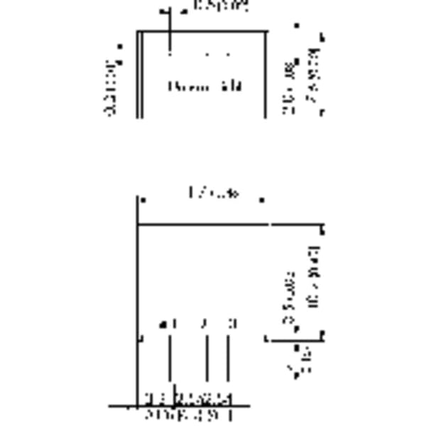 TracoPower TSR 1-2425 DC/DC-omvandlare kretskort 24 V/DC 2.5 V/DC 1 A 2.5 W Antal utgångar: 1 x Innehåll 1 st
