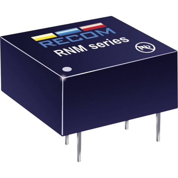 RECOM RNM-0505S DC/DC-omvandlare kretskort 5 V/DC 5 V/DC 200 mA 1 W Antal utgångar: 1 x Innehåll 1 st