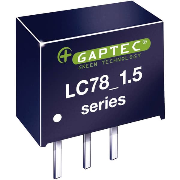 Gaptec 10020042 DC/DC-omvandlare kretskort 12 V/DC 12 V/DC 1.5 A 18 W Antal utgångar: 1 x Innehåll 1 st