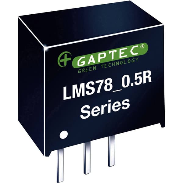 Gaptec 10020401 DC/DC-omvandlare kretskort 24 V/DC 9 V/DC 500 mA 4.5 W Antal utgångar: 1 x Innehåll 1 st