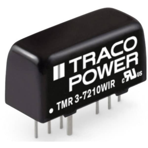 TracoPower TMR 3-7212WIR DC/DC-omvandlare kretskort 110 V/DC 250 mA 3 W Antal utgångar: 1 x Innehåll 1 st