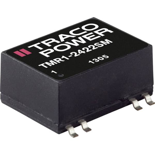 TracoPower TMR 1-2411SM DC/DC-omvandlare SMD 24 V/DC 5 V/DC 200 mA 1 W Antal utgångar: 1 x Innehåll 1 st