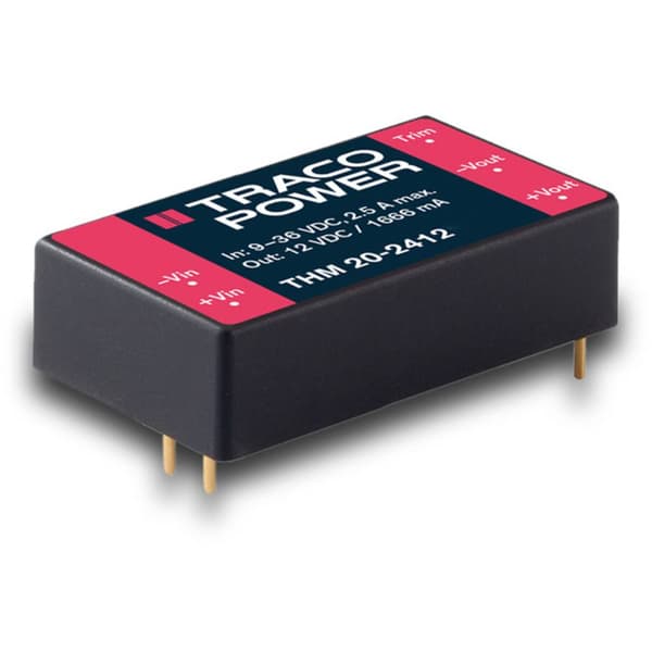 TracoPower THM 20-1211 DC/DC-omvandlare kretskort 4 A 20 W Antal utgångar: 1 x Innehåll 1 st
