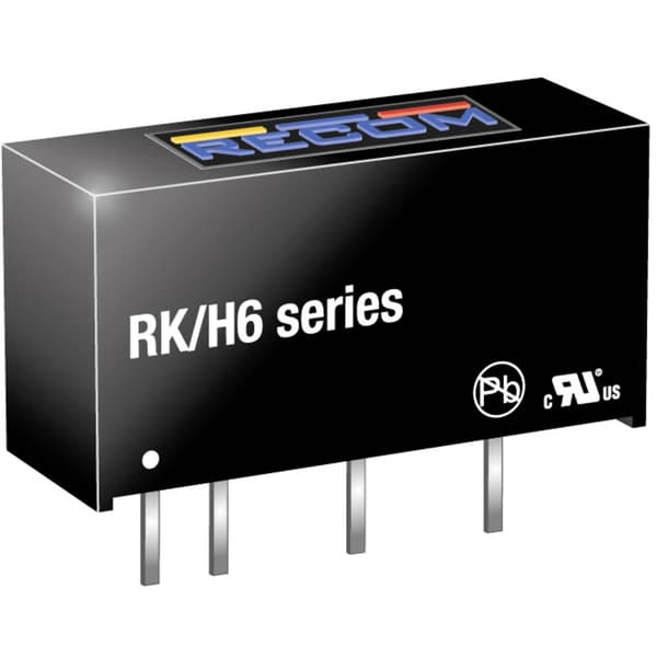 RECOM RK-2415S/H6 DC/DC-omvandlare kretskort 15 66 mA 1 W Antal utgångar: 1 x Innehåll 1 st