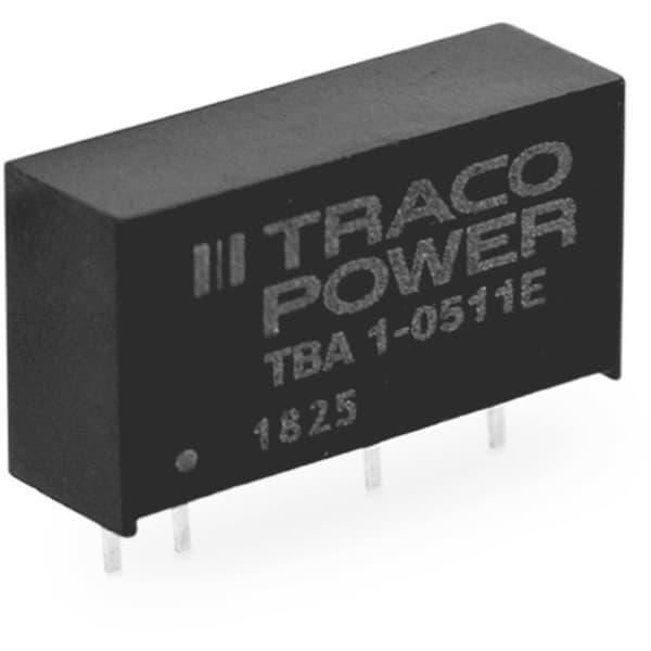 TracoPower TBA 1-0521E DC/DC-omvandlare kretskort 100 mA 1 W Antal utgångar: 2 x Innehåll 1 st