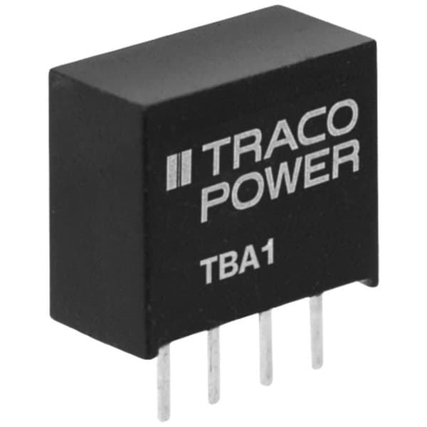 TracoPower TBA 1-1211 DC/DC-omvandlare kretskort 200 mA 1 W Antal utgångar: 1 x Innehåll 1 st