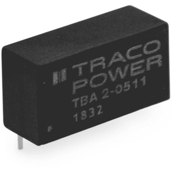 TracoPower TBA 2-1223 DC/DC-omvandlare kretskort 65 mA 2 W Antal utgångar: 2 x Innehåll 1 st