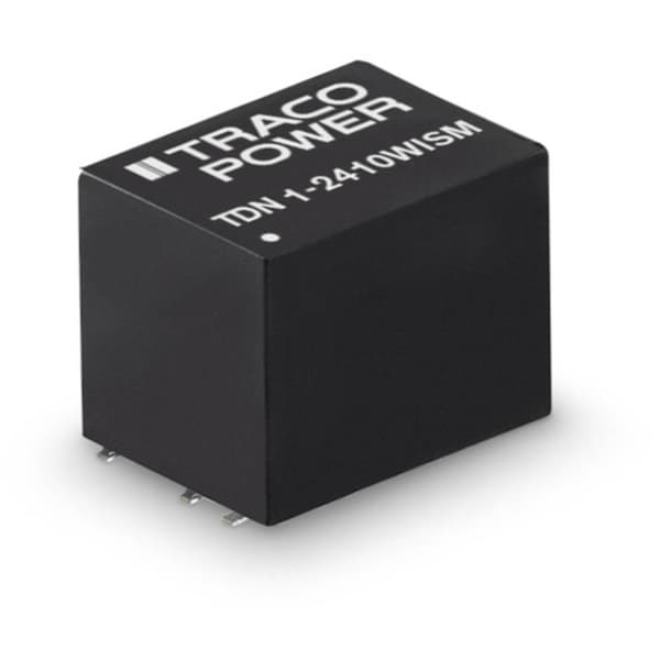 TracoPower TDN 1-4821WISM DC/DC-omvandlare kretskort 48 V/DC +5 V/DC, -5 V/DC 100 mA 1 W Antal utgångar: 2 x Innehåll 1