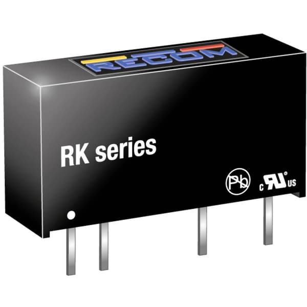 RECOM RK-0505S DC/DC-omvandlare kretskort 5 200 mA 1 W Antal utgångar: 1 x Innehåll 1 st