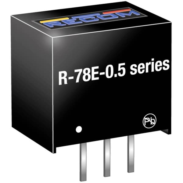 RECOM R-78E3.3-0.5 DC/DC-omvandlare kretskort 3.3 500 mA Antal utgångar: 1 x Innehåll 1 st