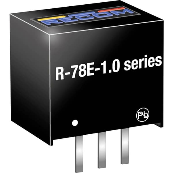 RECOM R-78E3.3-1.0 DC/DC-omvandlare kretskort 1 A Antal utgångar: 1 x Innehåll 1 st