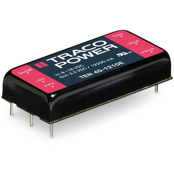 TracoPower TEN 40-2411E DC/DC-omvandlare kretskort 8 A 40 W Antal utgångar: 1 x Innehåll 1 st