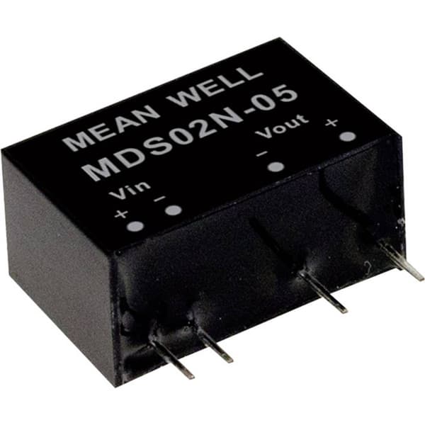 MW Mean Well MDS02N-12 DC/DC-omvandlar-modul 167 mA 2 W Antal utgångar: 1 x Innehåll 1 st