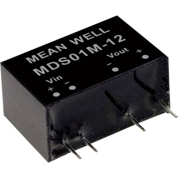 MW Mean Well MDS01M-15 DC/DC-omvandlar-modul 67 mA 1 W Antal utgångar: 1 x Innehåll 1 st