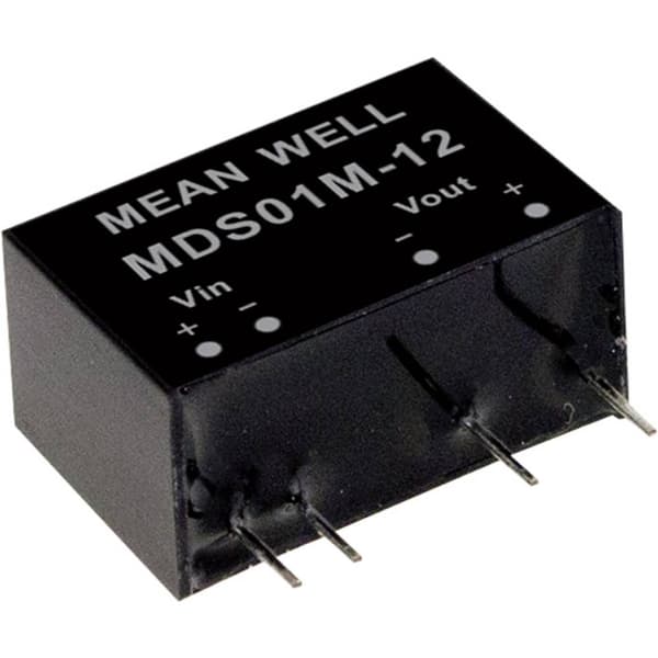 MW Mean Well MDS01L-05 DC/DC-omvandlar-modul 200 mA 1 W Antal utgångar: 1 x Innehåll 1 st