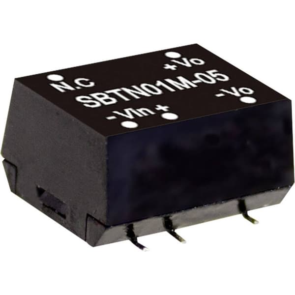 MW Mean Well SBTN01M-12 DC/DC-omvandlar-modul 84 mA 1 W Antal utgångar: 1 x Innehåll 1 st