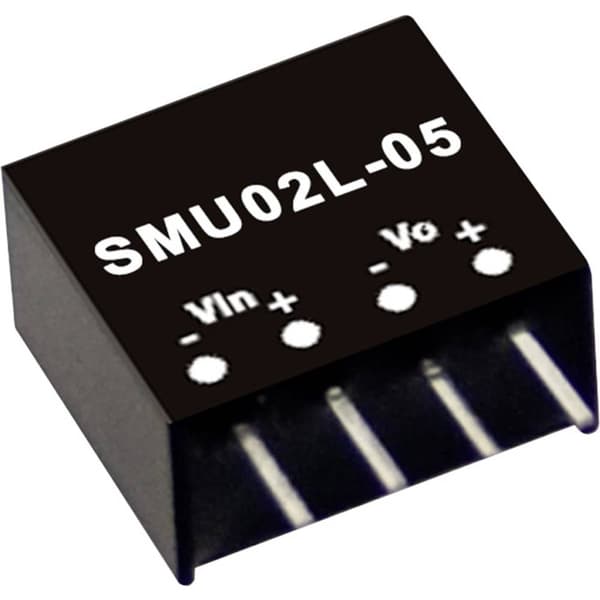 MW Mean Well SMU02N-15 DC/DC-omvandlar-modul 133 mA 2 W Antal utgångar: 1 x Innehåll 1 st