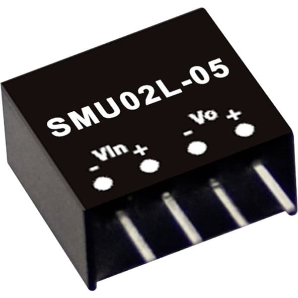 MW Mean Well SMU02N-12 DC/DC-omvandlar-modul 167 mA 2 W Antal utgångar: 1 x Innehåll 1 st