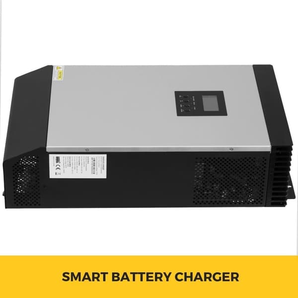 3KVA 2400W MPPT hybrid solcellsinverterare,LCD-skärm,multipelskydd,ren sinusvåg