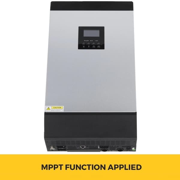 3KVA 2400W MPPT hybrid solcellsinverterare,LCD-skärm,multipelskydd,ren sinusvåg