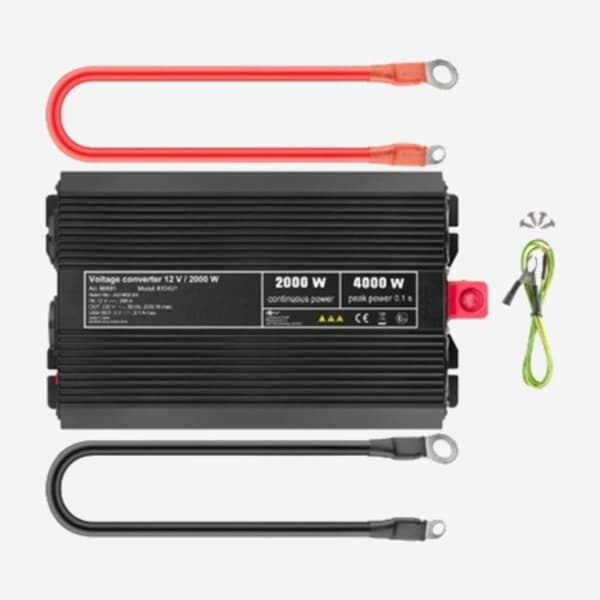 Växelriktare inverter  2000 W Modifierad sinusvåg