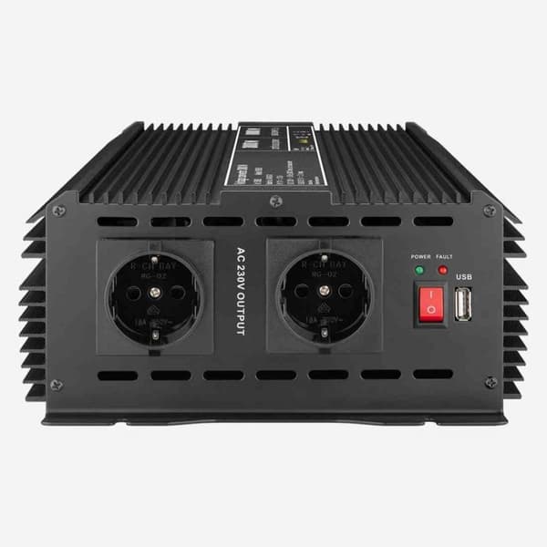 Växelriktare inverter 3000 W Modifierad sinusvåg